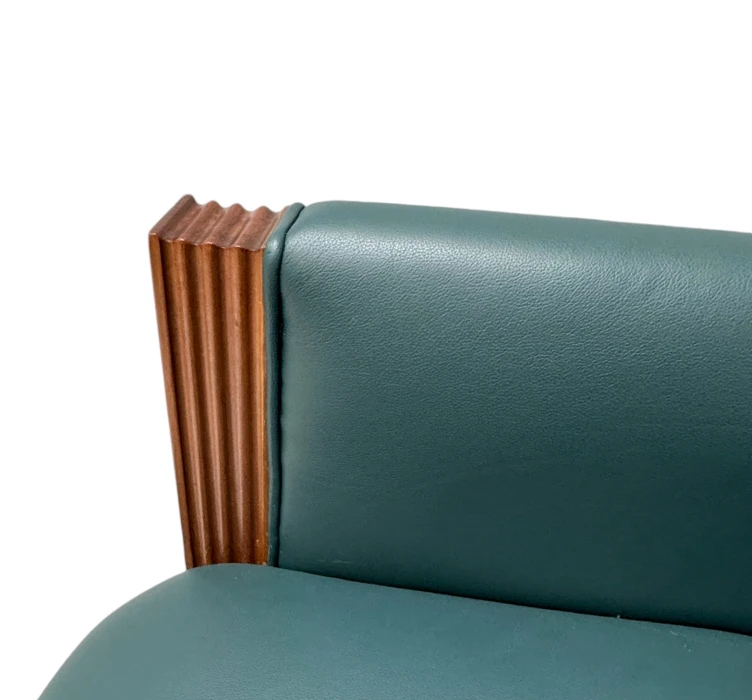 Two Art Deco Amsterdamse School Lounge Chairs by Fa. Drilling Amsterdam, 1920s